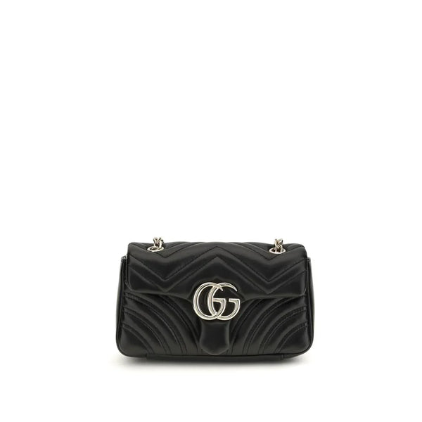 Gucci Black Calf Leather Bos Taurus Shoulder Bag
